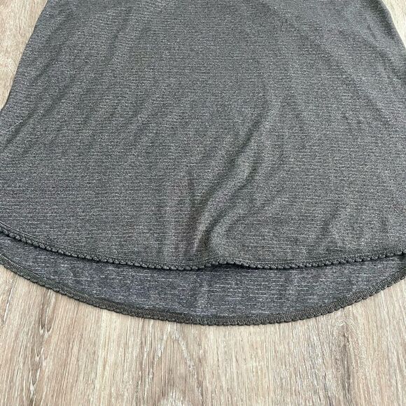 Lululemon Dark Heather Gray Stripe Racerback Tank Top - Picture 7 of 11